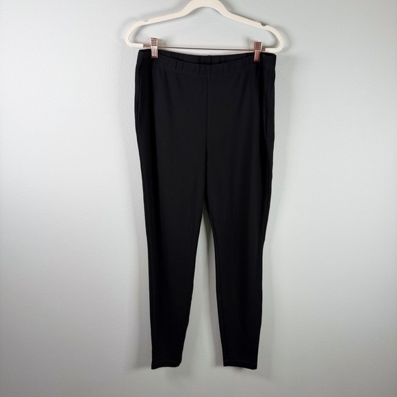 Chico's Pants - Chico's Fabulously Slimming Black Leggings Womens Size 2 Large Pull On Stretch
